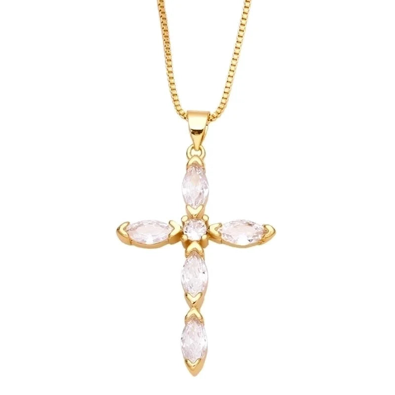 Collana con croce