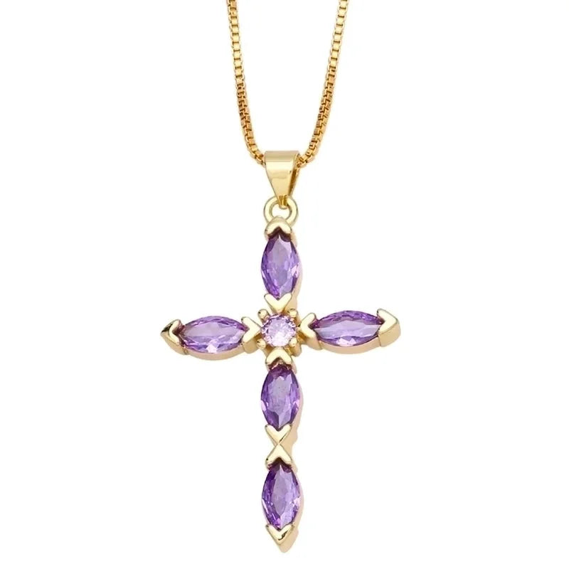 Collana con croce