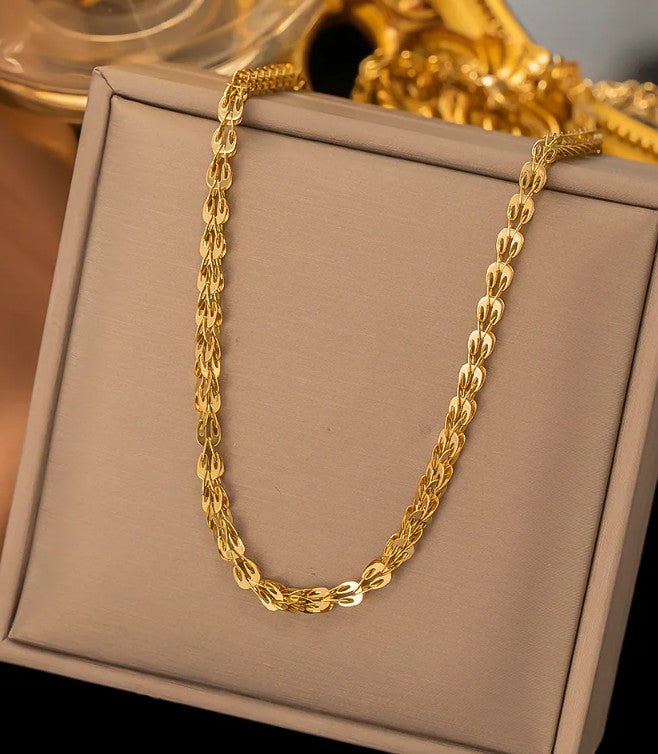 Collana a Catena Coda di Fenice