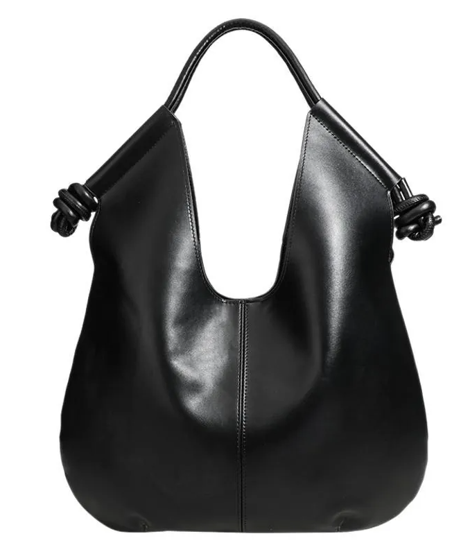Borsa Hobo Grande da Spalla in Pelle