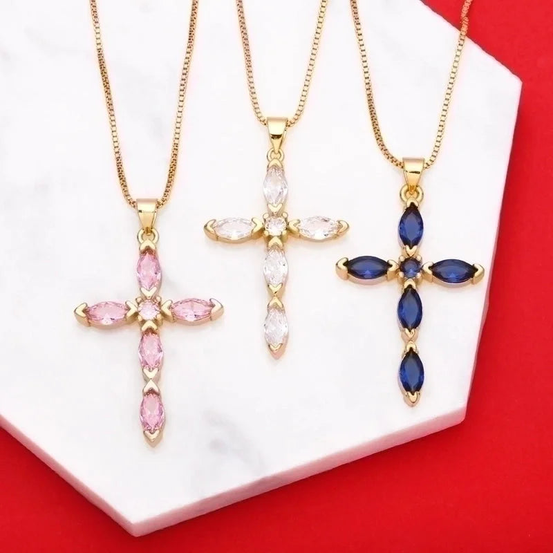 Collana con croce