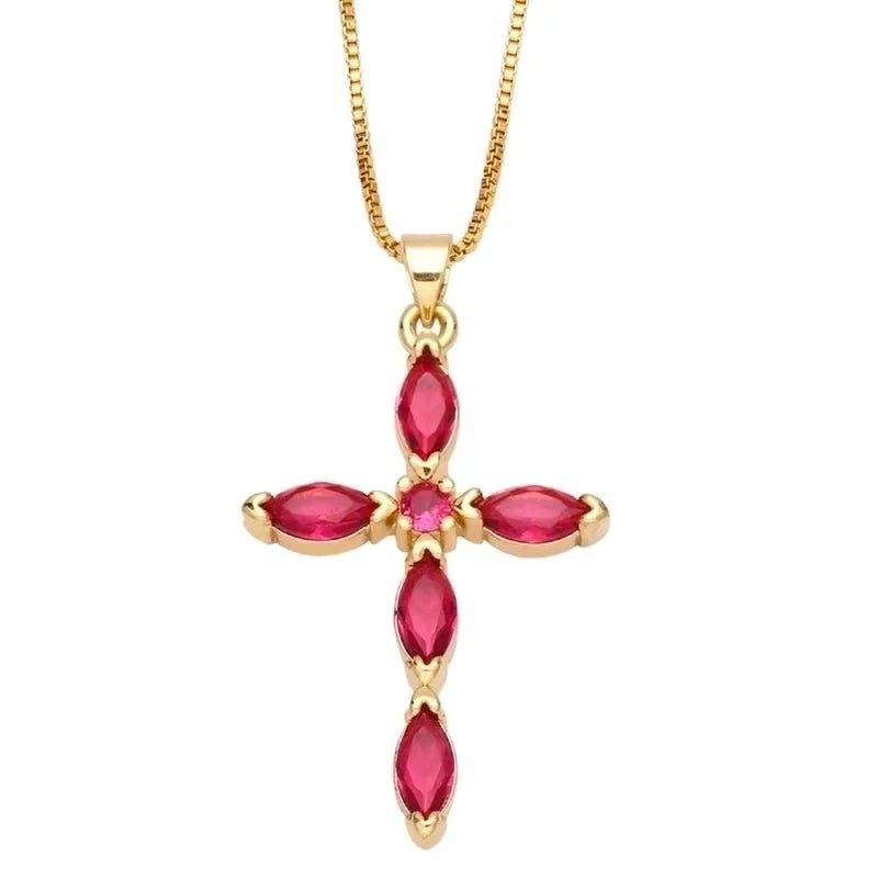 Collana con croce